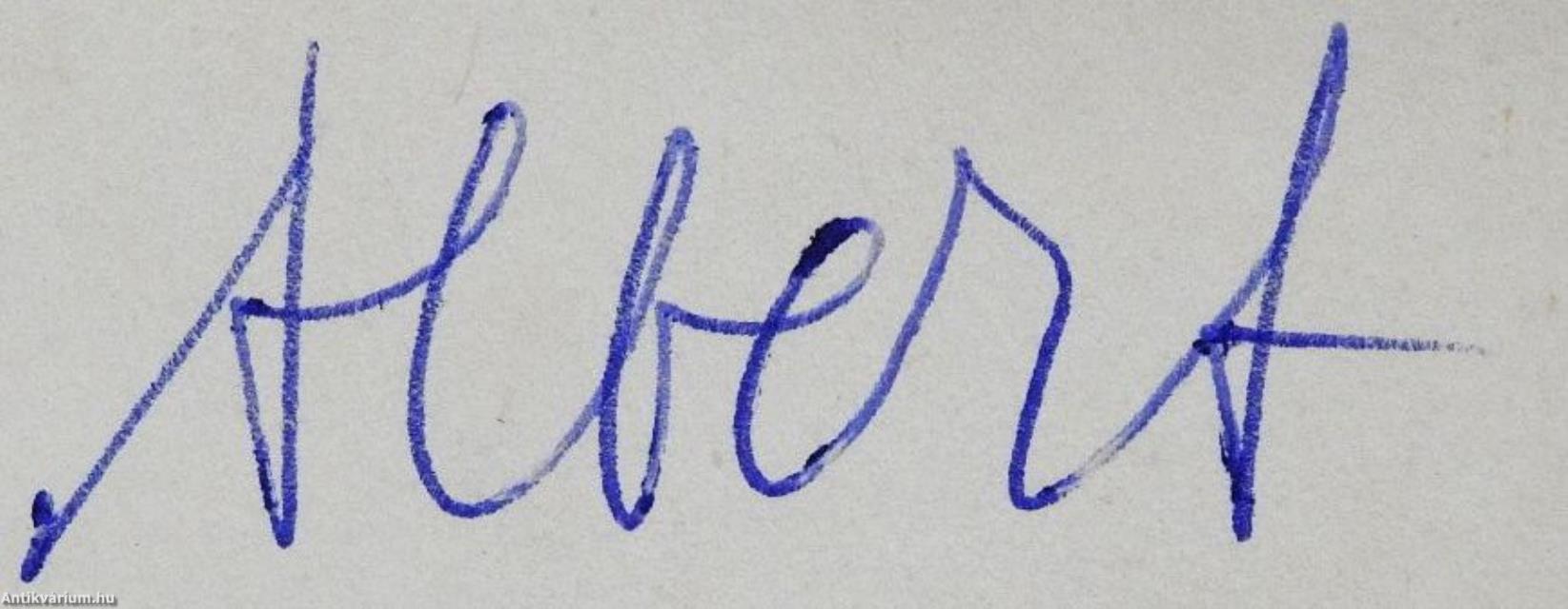 Johannes Gutenberg (dedikált példány)