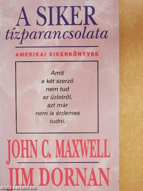 A siker tízparancsolata