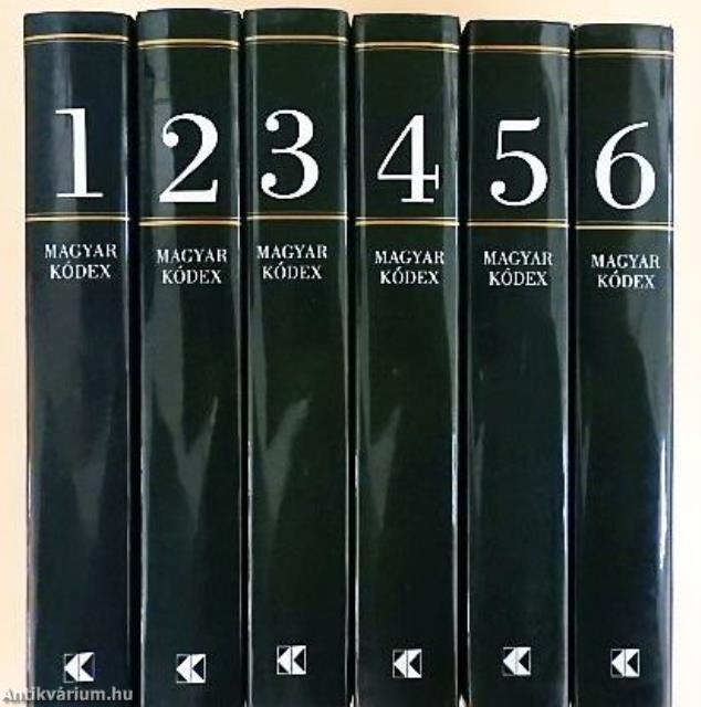 Magyar kódex 1-6. - 6 db CD-vel