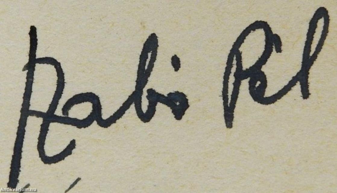 A nagy temető (dedikált példány)