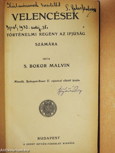 Velencések (dedikált példány)