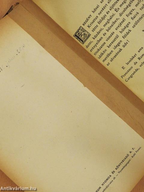 Velencések (dedikált példány)