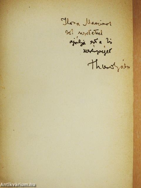 Előjáték (dedikált példány)