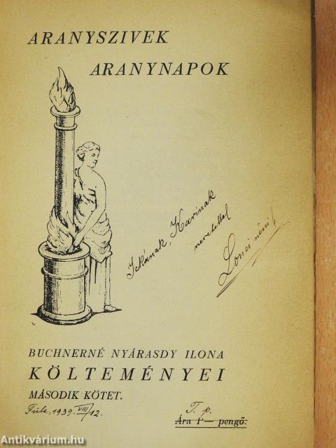 Aranyszivek, aranynapok 2. (dedikált példány)