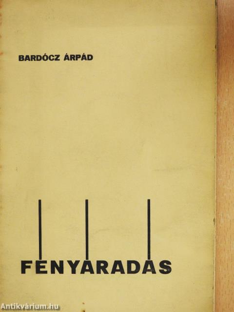 Fényáradás (dedikált példány)