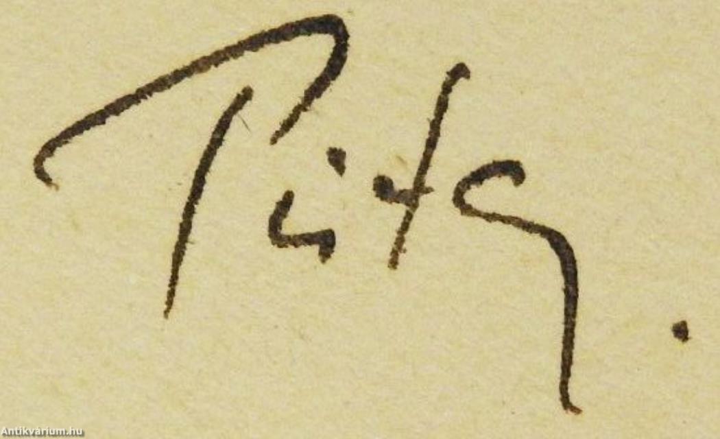 A napszemű ember (dedikált példány)