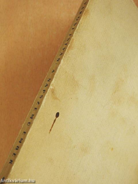 A napszemű ember (dedikált példány)