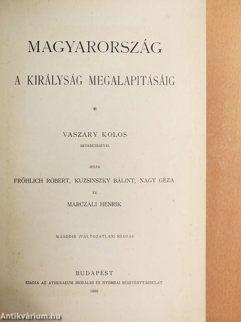 A magyar nemzet története I-X. (rossz állapotú)