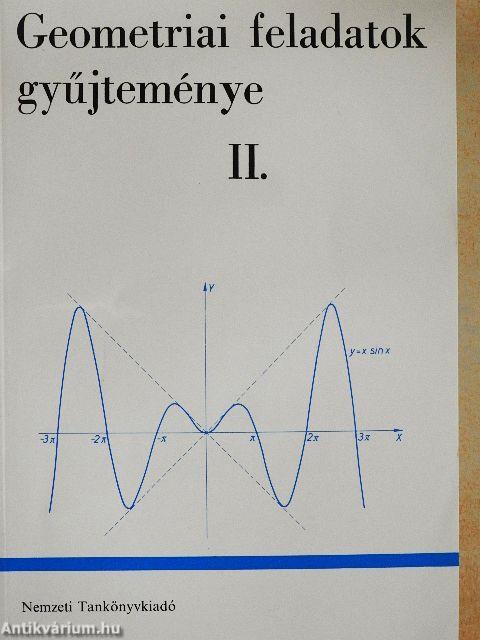 Geometriai feladatok gyűjteménye II.