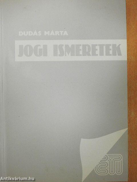 Jogi ismeretek