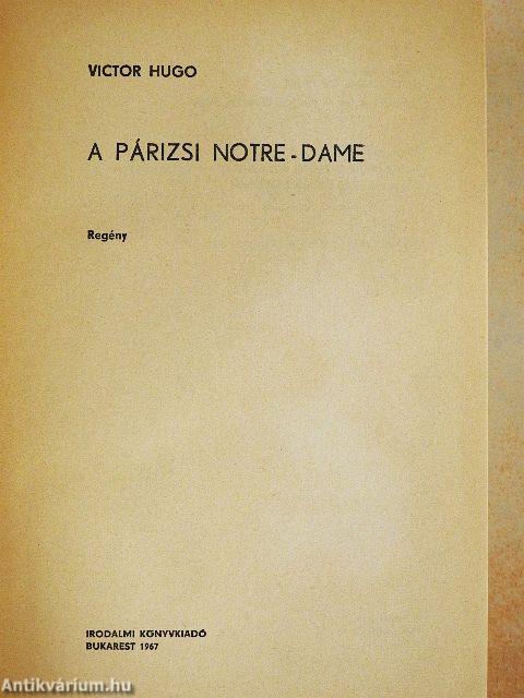 A párizsi Notre Dame