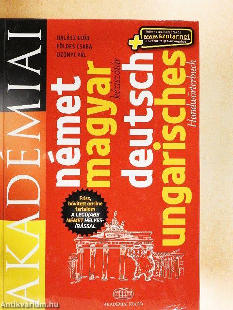Német-magyar kéziszótár