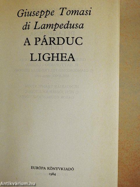 A párduc/Lighea