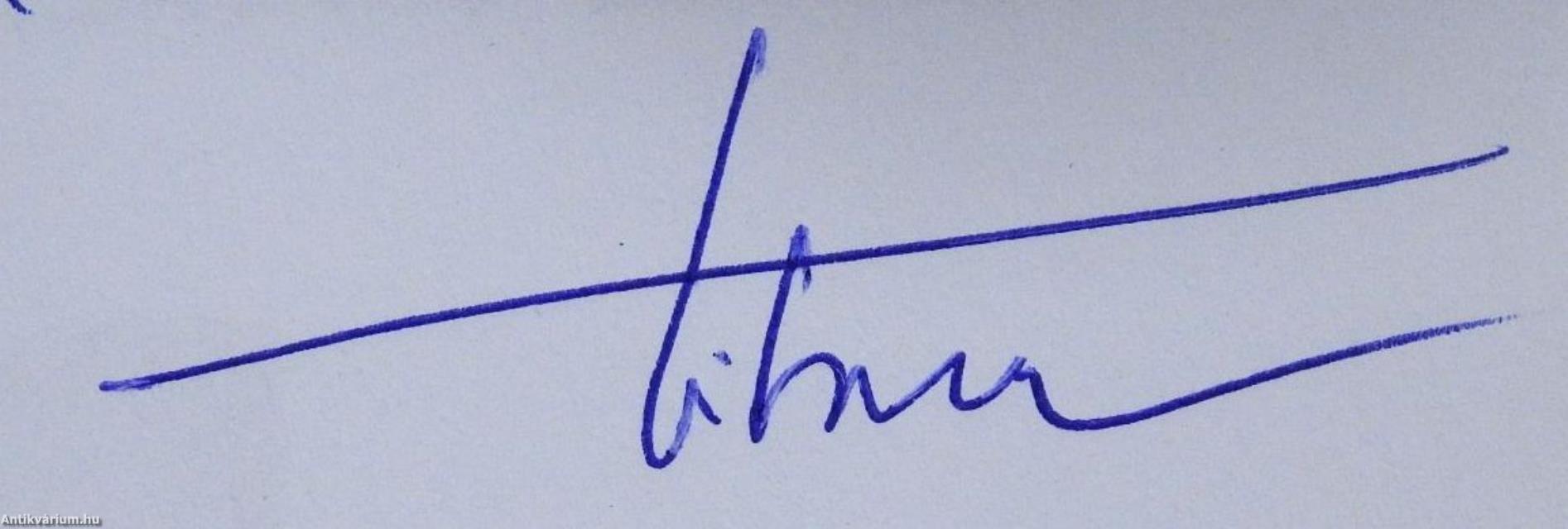 Konteó 1 (dedikált példány)