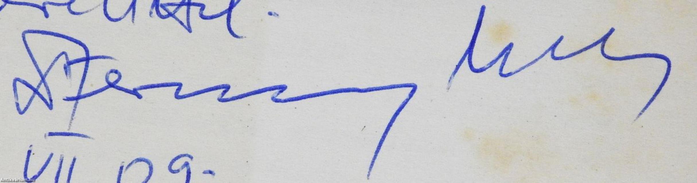 Csokonai és Lilla emlékek Komárom megyében (dedikált példány)