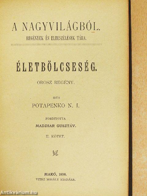 Életbölcseség II.