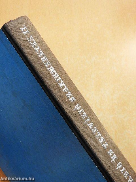 Rádió és televízió szakismeretek II.