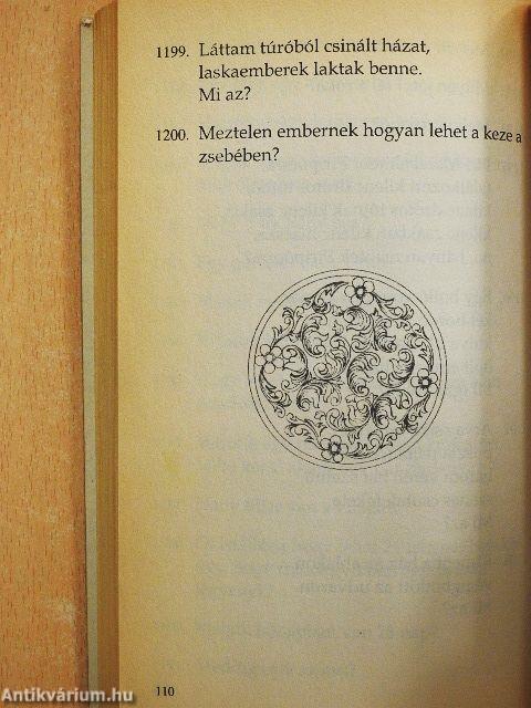 1200 találós kérdés a magyar folklór világából