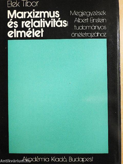 Marxizmus és relativitáselmélet