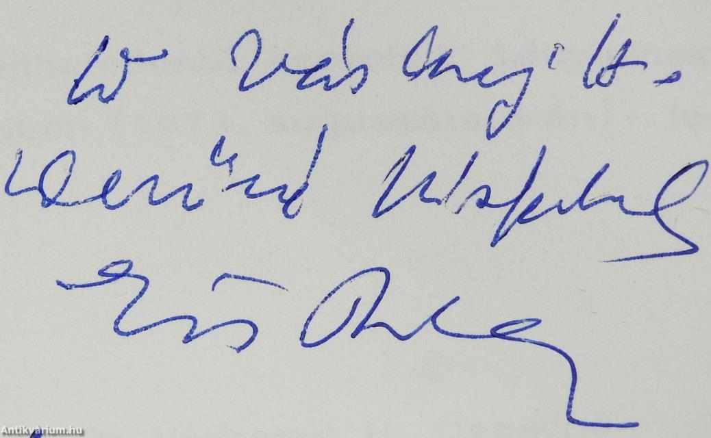 Naplótöredékek (dedikált példány)