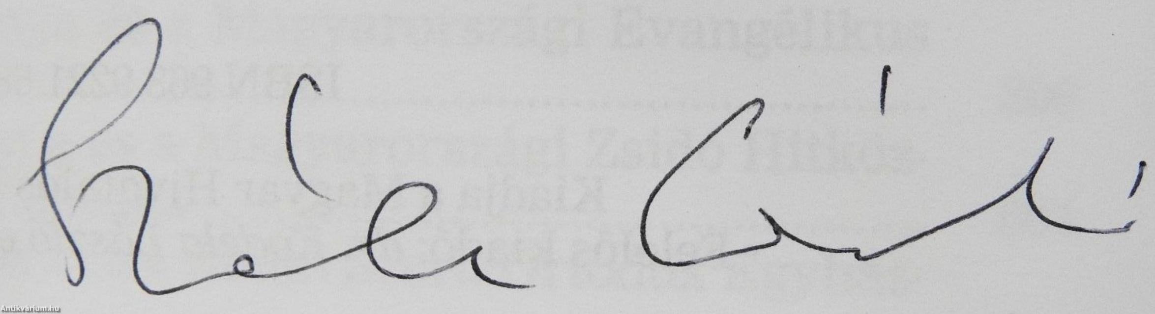 Ha Isten nem volna (dedikált példány)