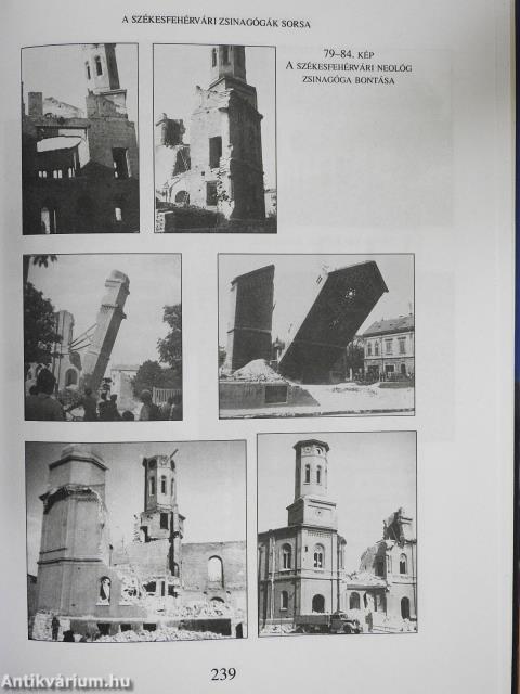 A székesfehérvári és Fejér megyei zsidóság tragédiája (dedikált példány)