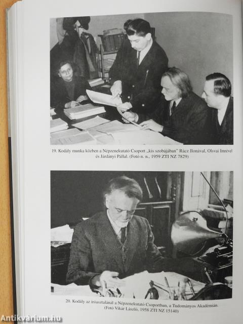 Kodály, a népzenekutató és tudományos műhelye (dedikált példány)