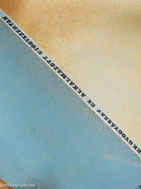 Gyermekgyógyászat és alkalmazott gyógyszertan