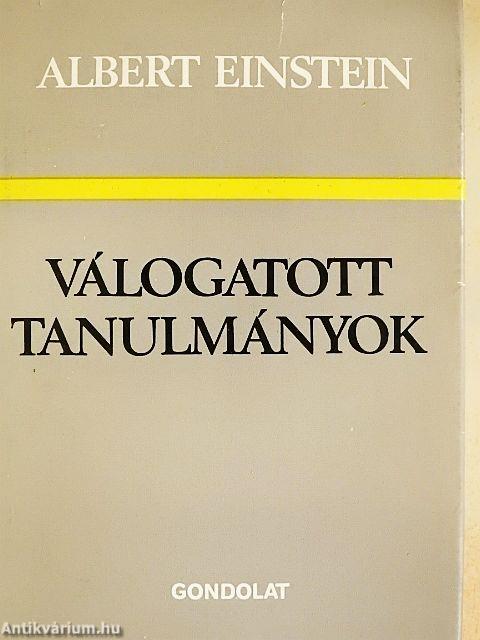 Válogatott tanulmányok