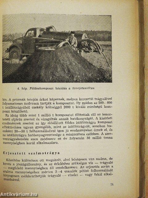 Trágyázás, talajerőgazdálkodás