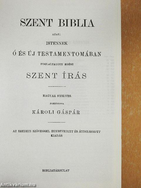 Szent Biblia