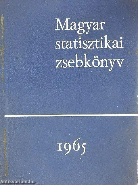 Magyar statisztikai zsebkönyv 1965.