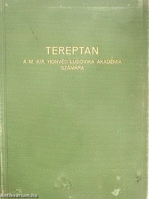 Tereptan, terepábrázolás, terepfelmérés, térképhasználat