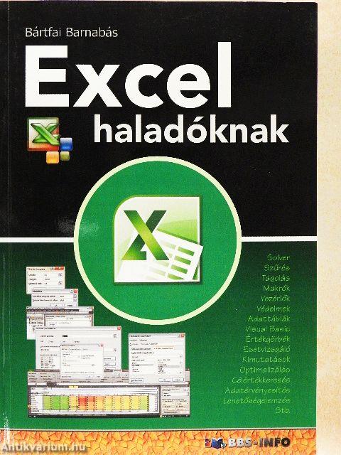 Excel haladóknak