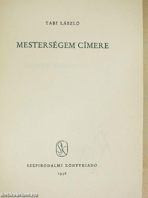 Mesterségem címere