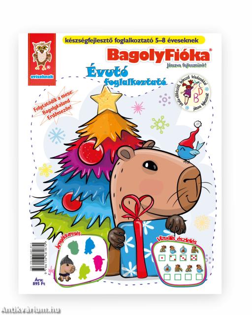 BagolyFióka kreatív foglalkoztató füzet - Évutó