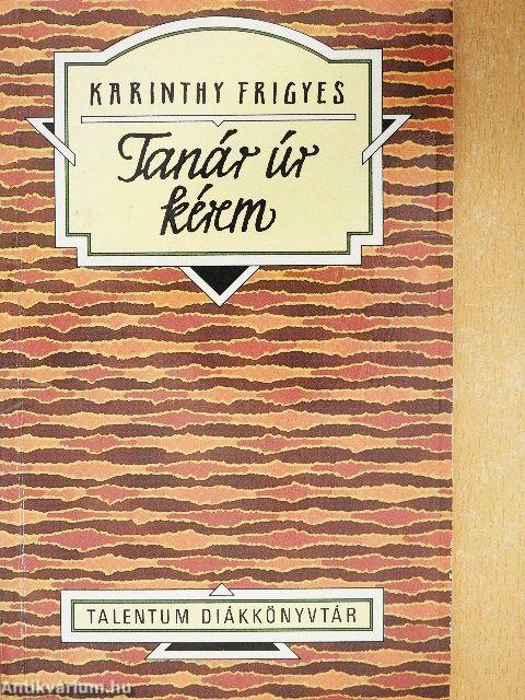 Tanár úr kérem