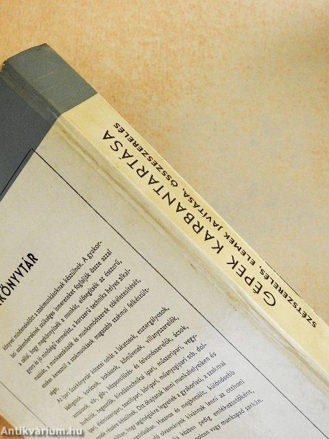 Gépek karbantartása