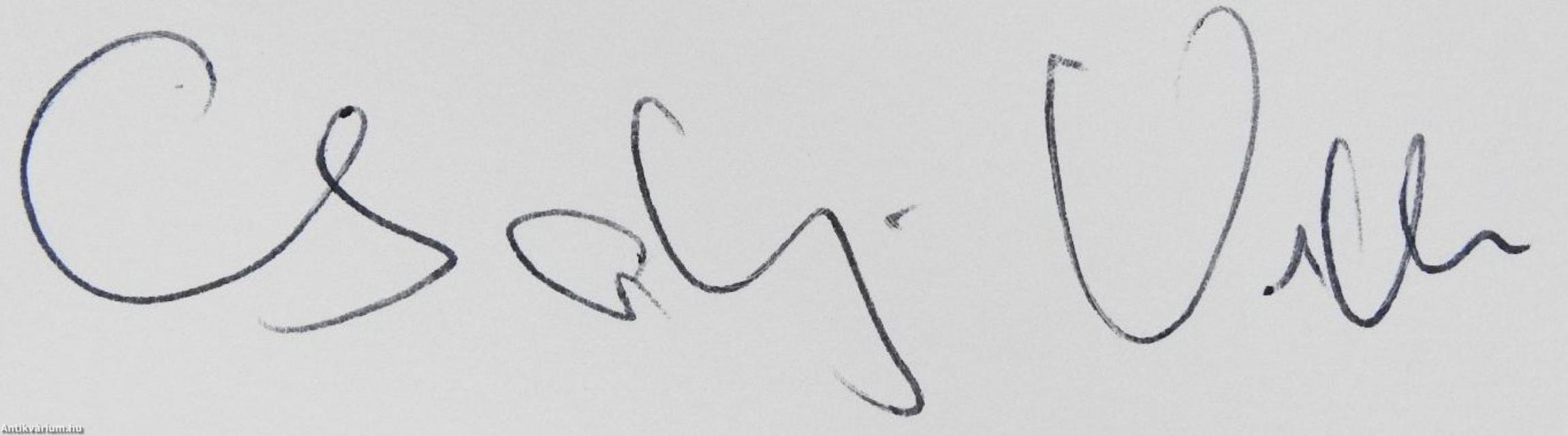 Ő ott bent (dedikált példány)