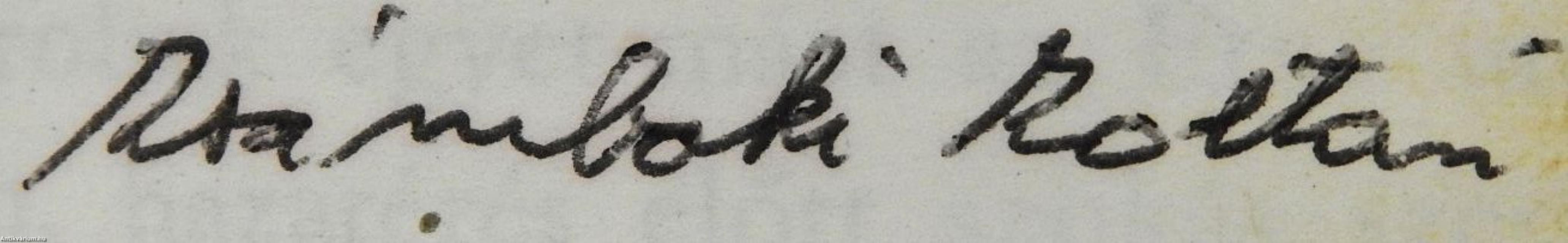 Gyönyörű november (dedikált példány)