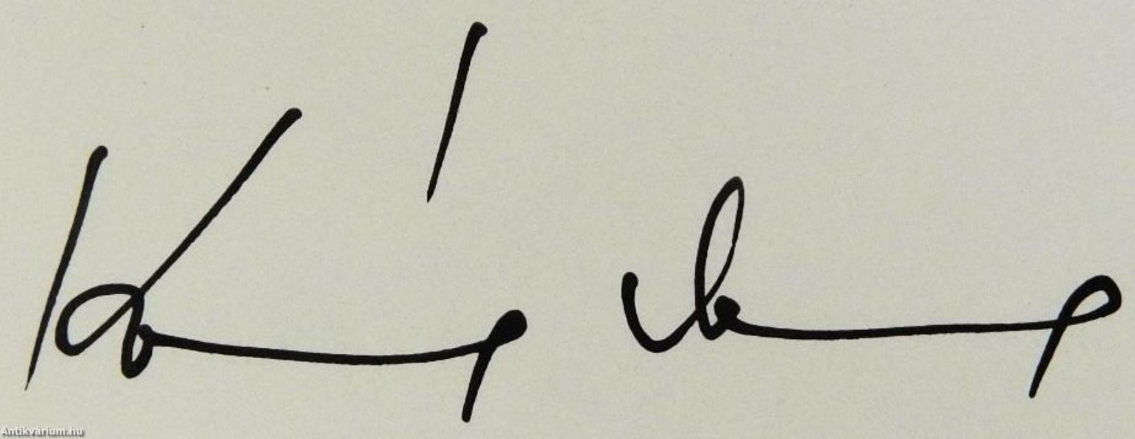 Aforizmák (aláírt, dedikált, számozott példány)