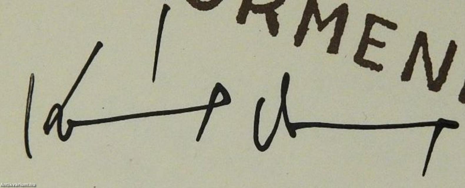 Aforizmák (aláírt, dedikált, számozott példány)