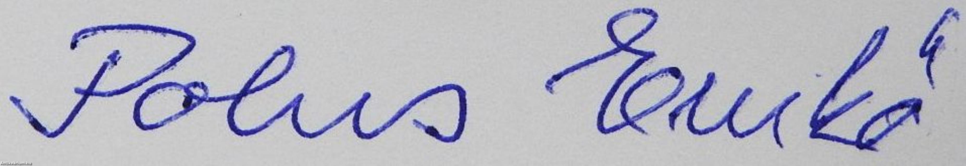 Életünk mellékszereplői (dedikált példány)