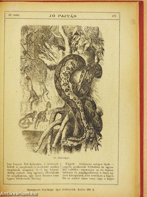 Jó pajtás 1922. (nem teljes évfolyam)