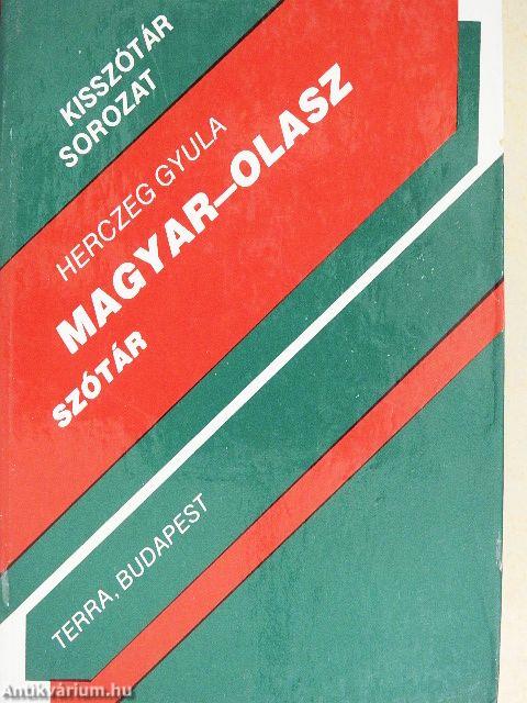 Magyar-olasz szótár