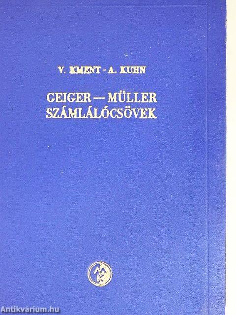 Geiger-Müller számlálócsövek