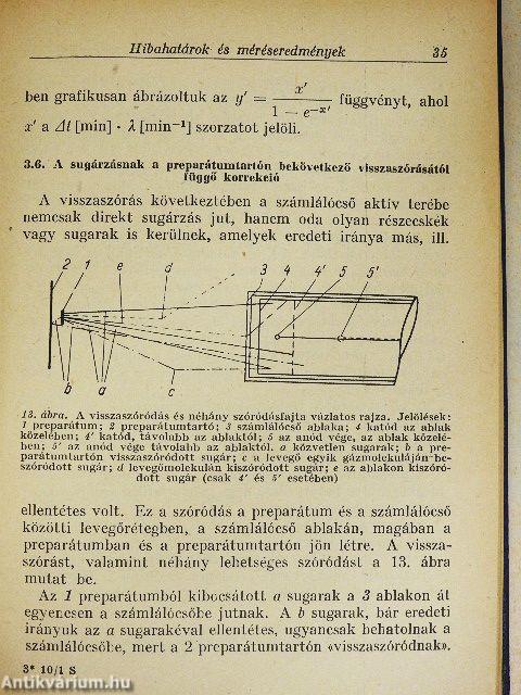 Geiger-Müller számlálócsövek