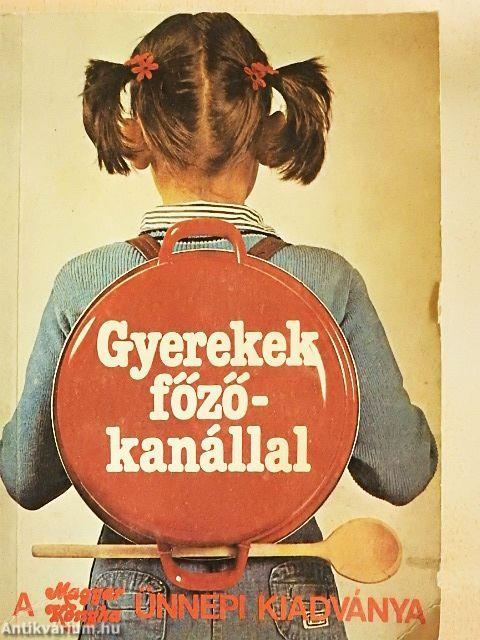 Gyerekek főzőkanállal