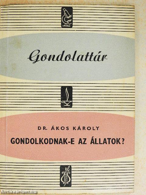 Gondolkodnak-e az állatok?