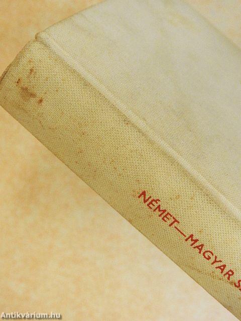 Német-magyar szótár